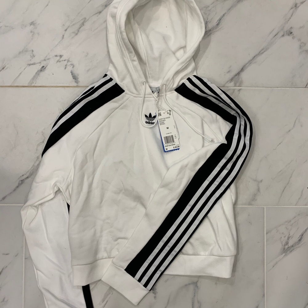 NWT Women’s Adidas Cropped Hoodie